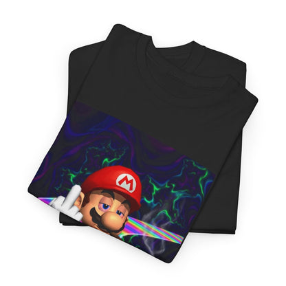 High Mario Karting On Rainbow Road