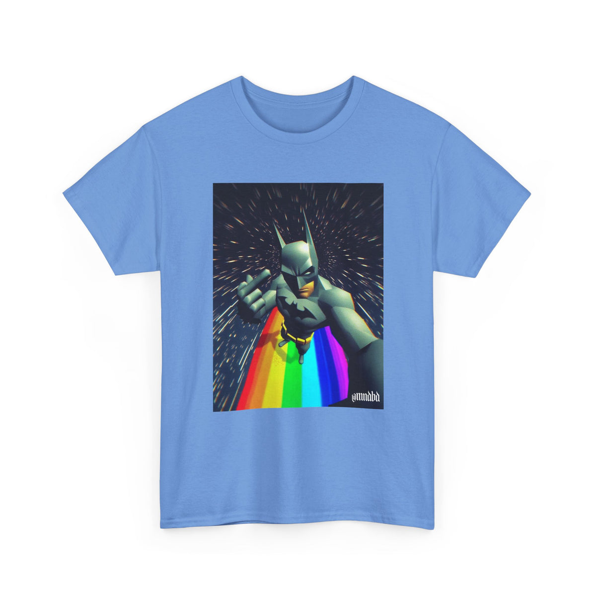 Batman Giving Finger On Rainbow Cape