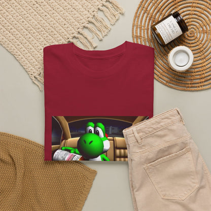 Yoshi Pouring Lean In Car Tee