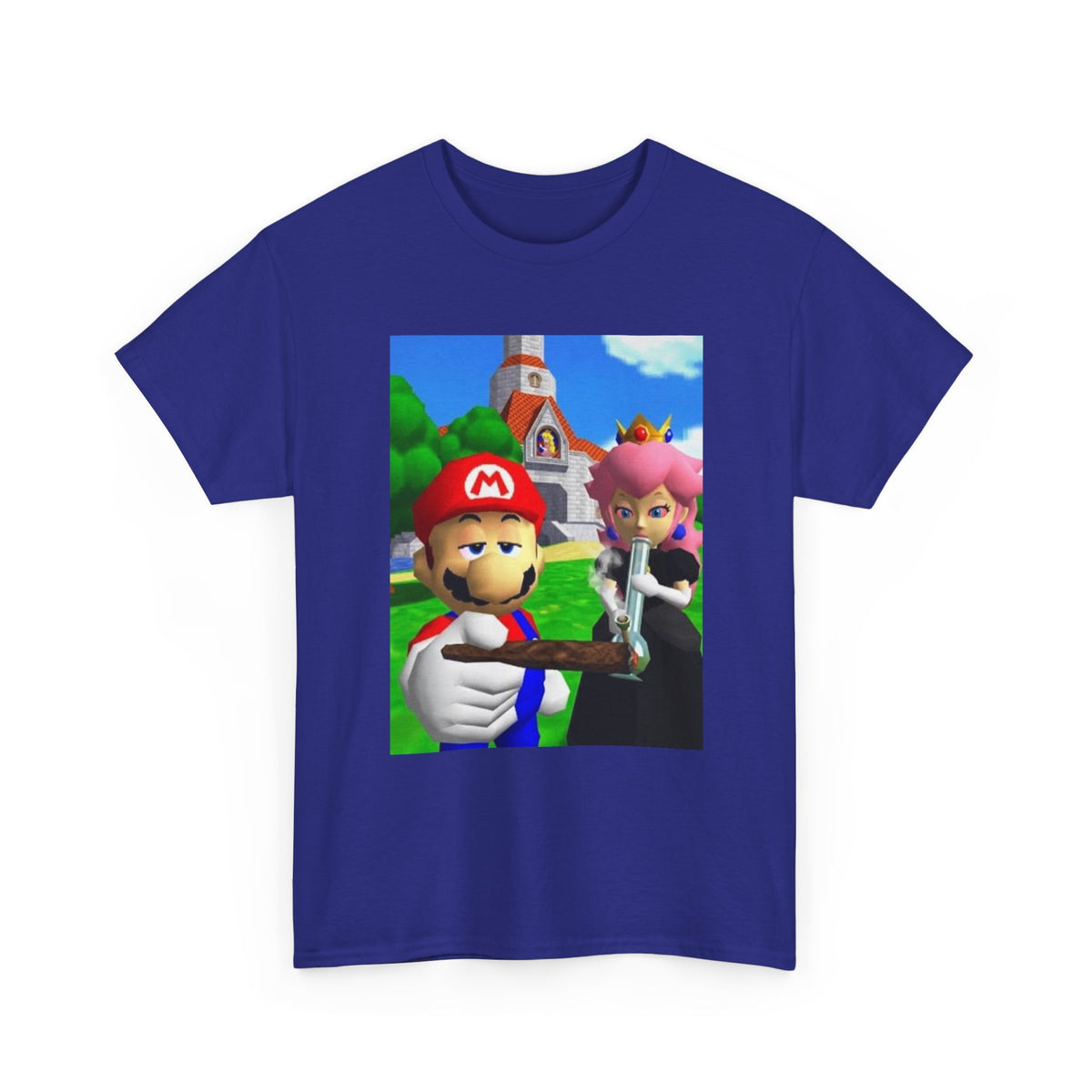 Mario & Peach Getting High At The Castle