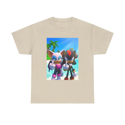 Rouge And Shadow Flipping The Bird (Design 5)