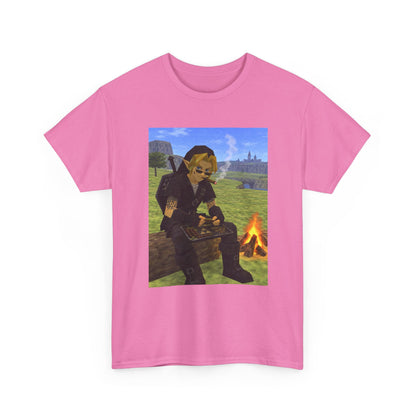 Dark Link Rolling Blunts By The Campfire