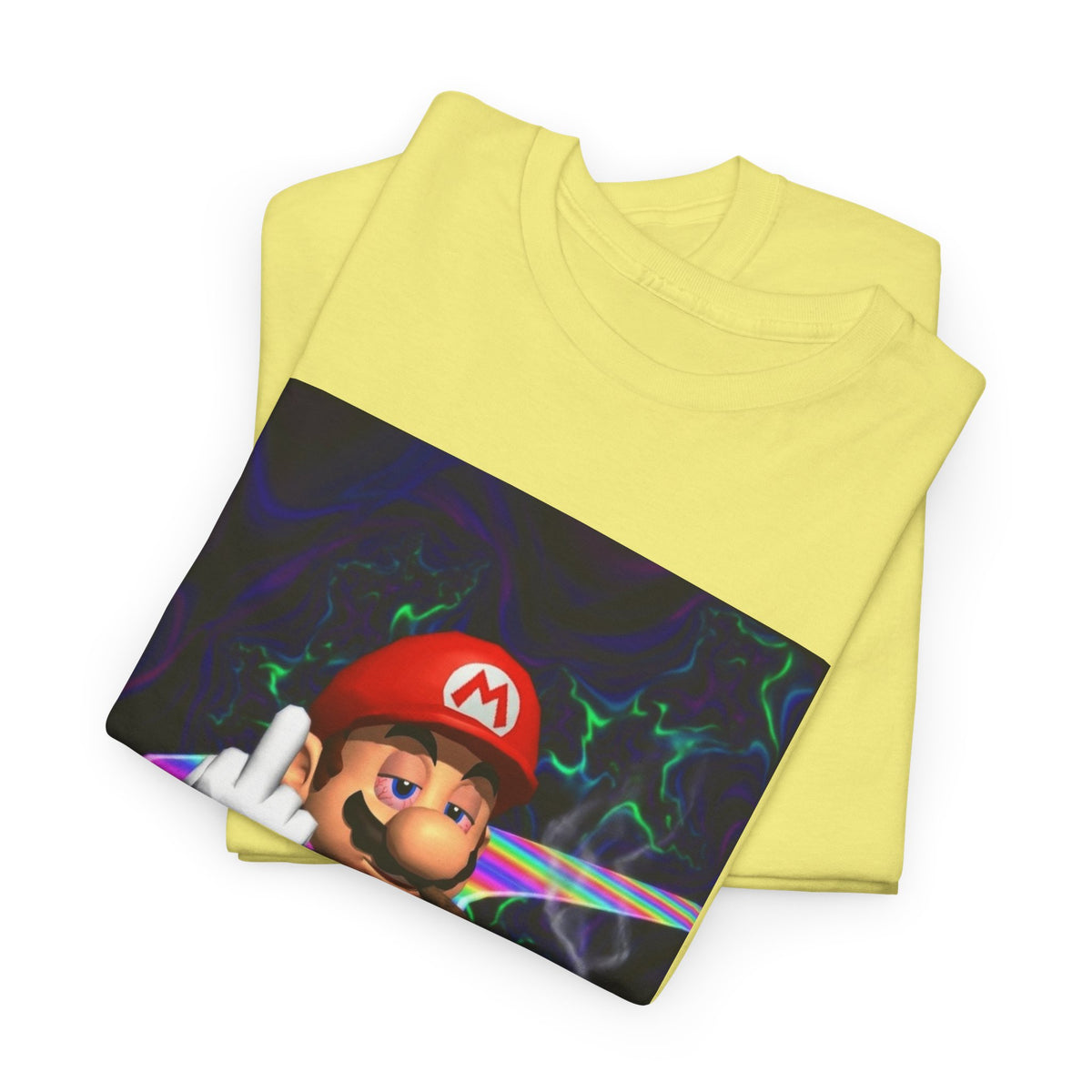 High Mario Karting On Rainbow Road