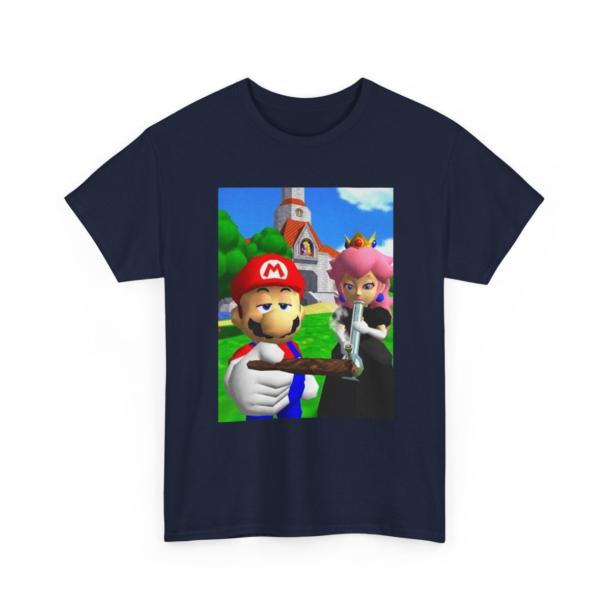 Mario & Peach Getting High At The Castle