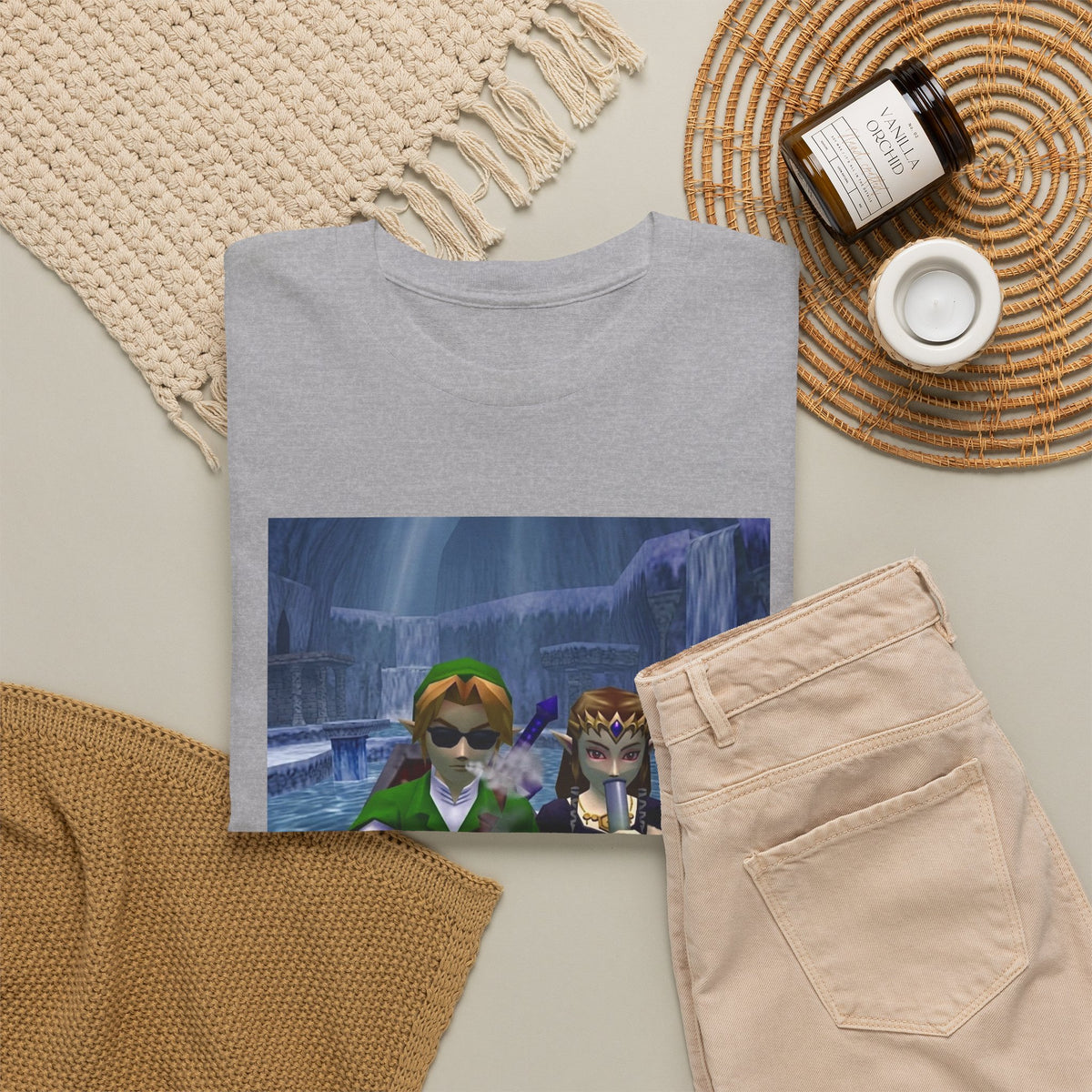Hyrule Heroes Chilling In Ice Cavern