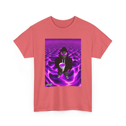 Spider-Hoodie With Purple Swirls Tee