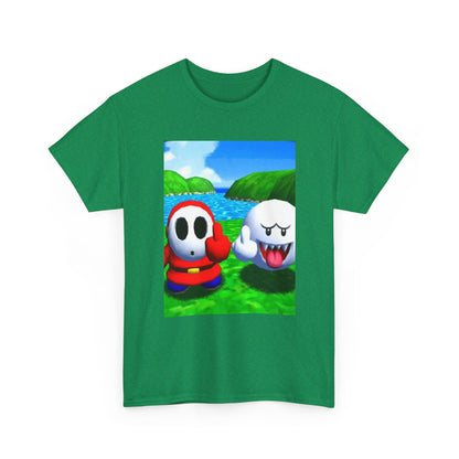 Shy Guy And Boo Middle Fingers Tee