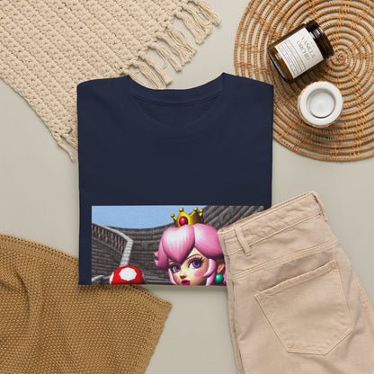 Gothic Princess Peach With Mushroom Tee