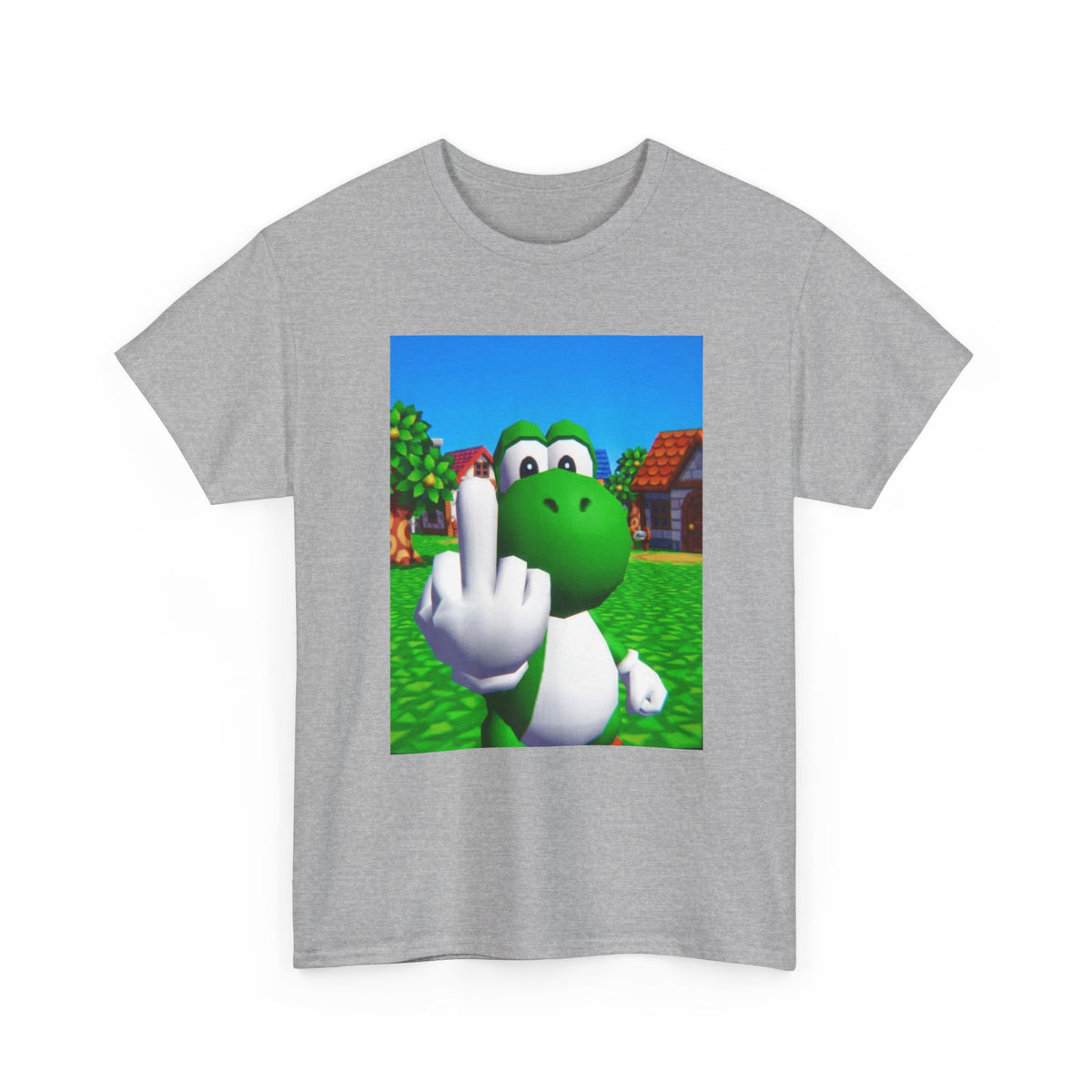 Yoshi Giving The Finger Tee (Design 6)