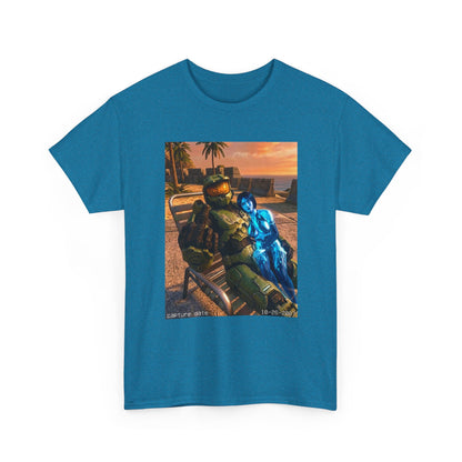 Master Chief And Cortana Chillin' On The Beach