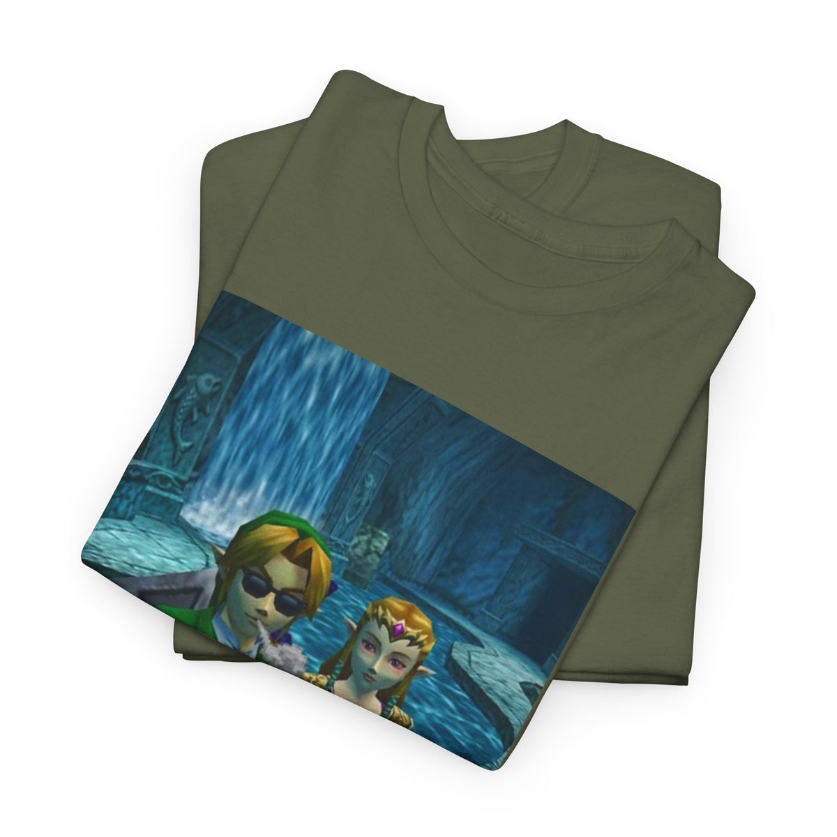 Link and Zelda Chilling and Smoking