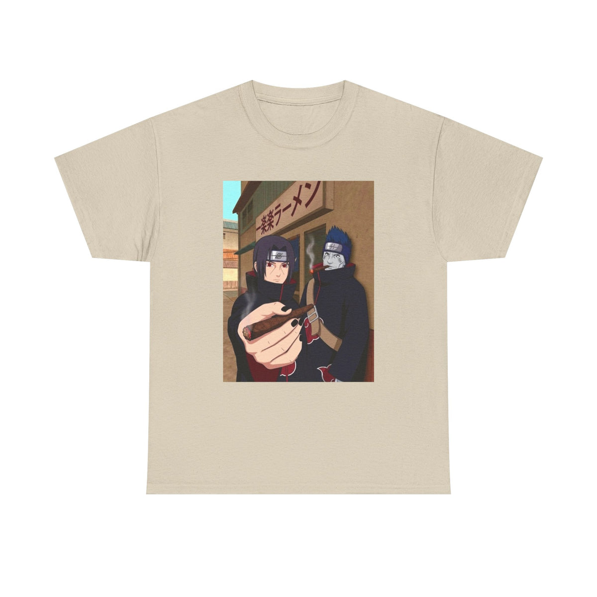 Akatsuki Duo Smoking Ramen Shop Tee