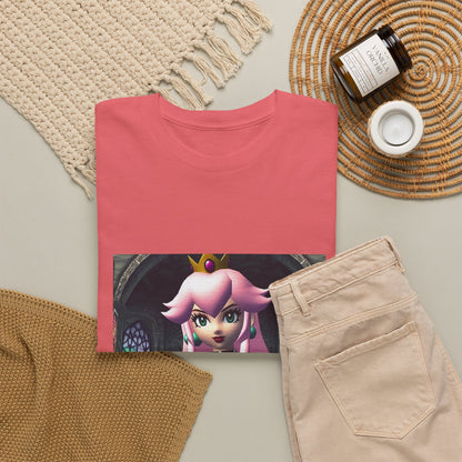 Goth Princess Peach In The Castle Tee