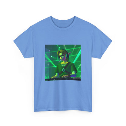 DJ Link Smoking A Blunt At The Club Tee