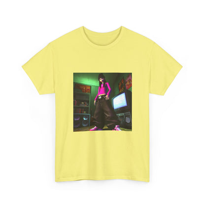 Y2K Vibe Girl In Her Room Tee