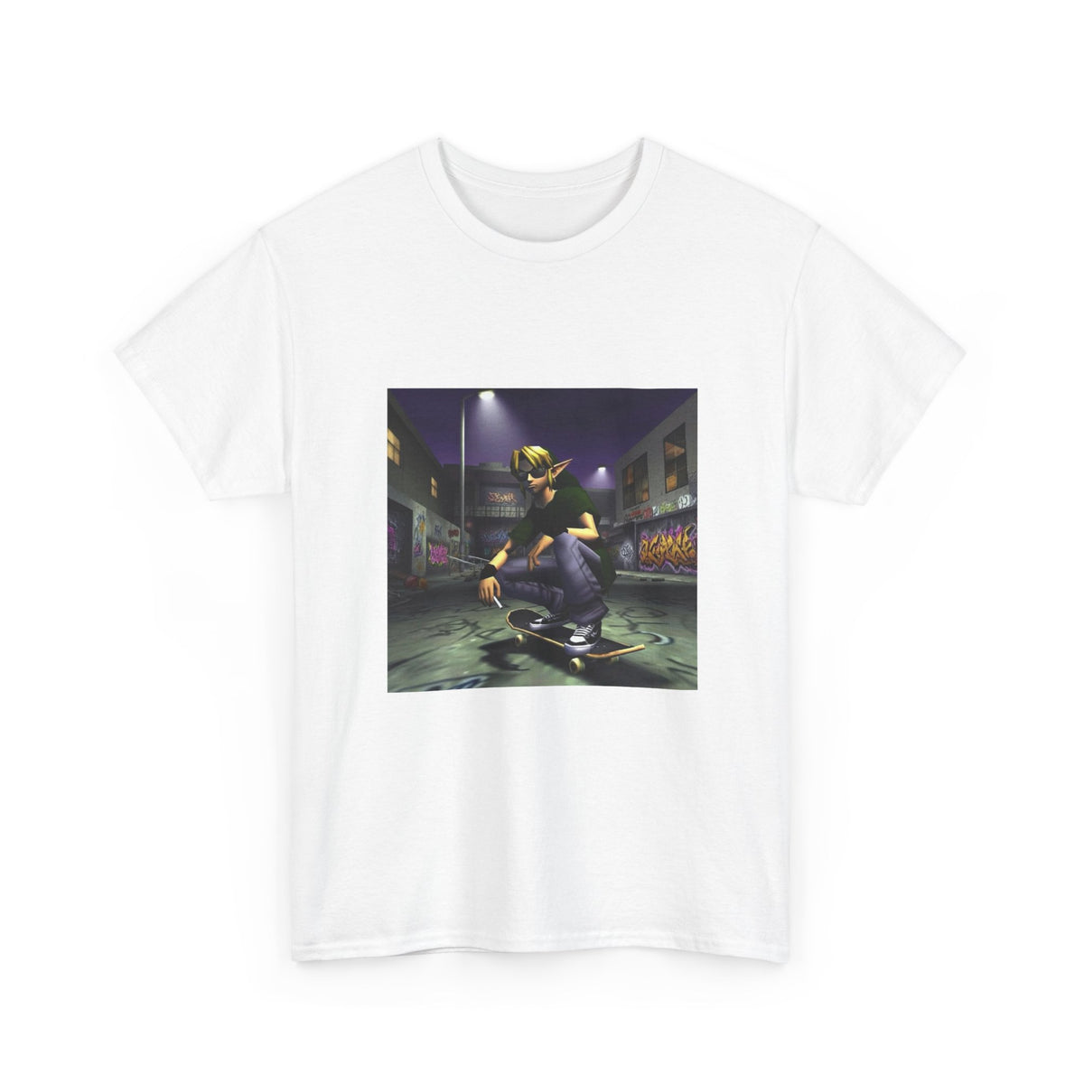 Skater Link Smoking In The Alley Tee