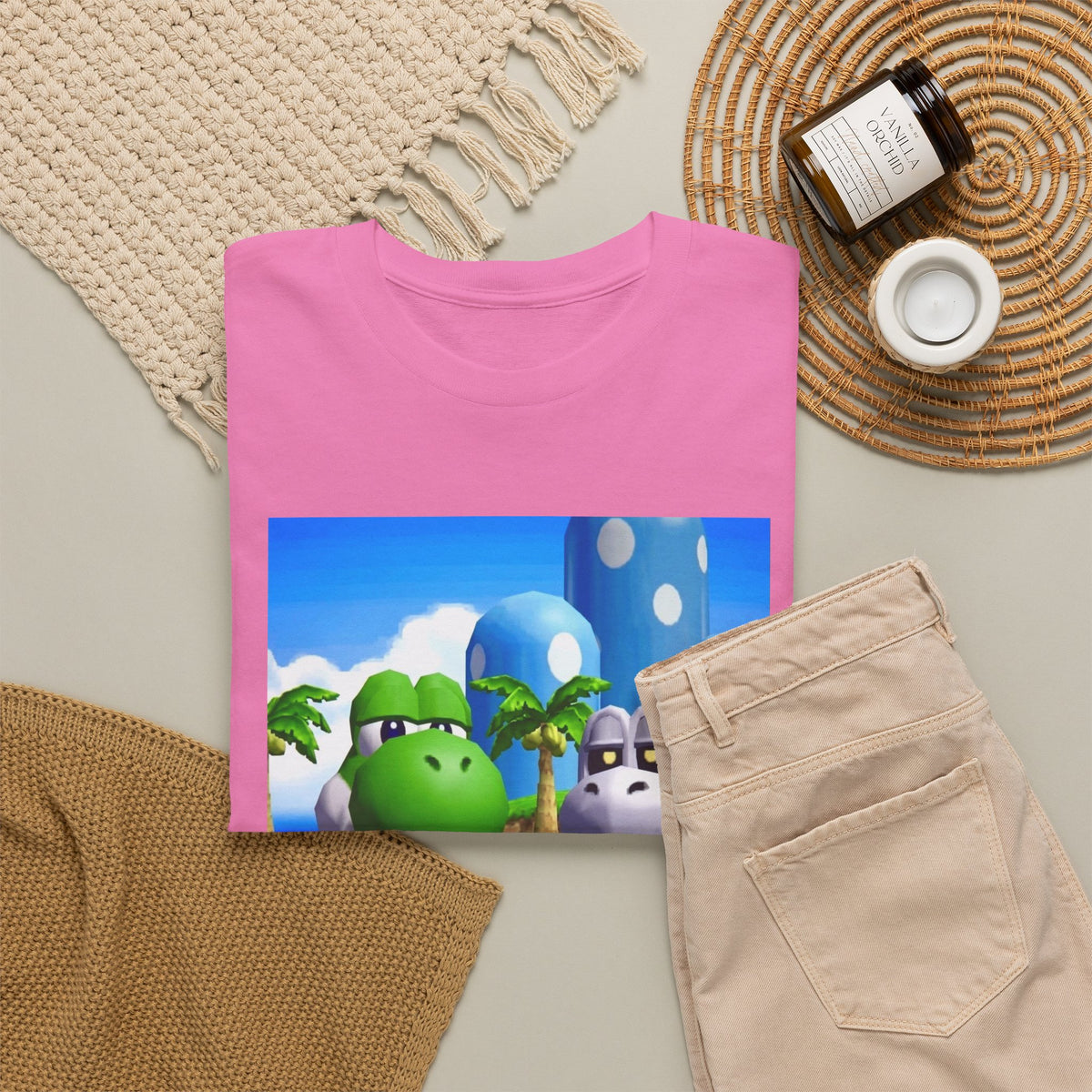 Yoshi And Dry Bones Flipping The Bird