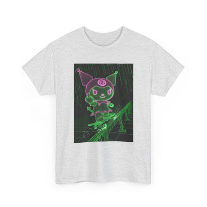 Wireframe Kuromi Skates And Flips The Bird