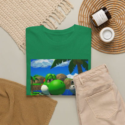Yoshi And Dry Bones Smoking Blunts Tee