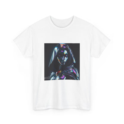 Holographic Raven Sorceress Shimmers Mysteriously