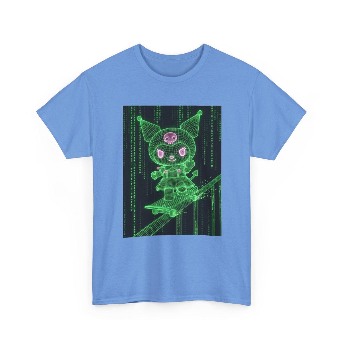 Cyberpunk Kuromi Skater Matrix Tee