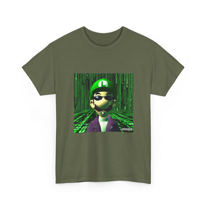 Matrix Luigi Smoking In The Glitch