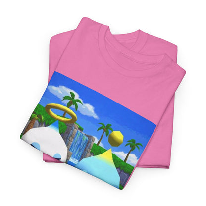 Chao Flipping Off In Paradise Tee