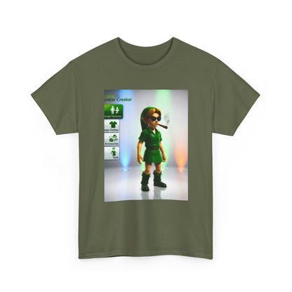 Xbox Avatar Link Smoking Blunt Tee