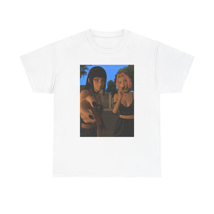 Goth Hinata And Sakura Smoking Blunts
