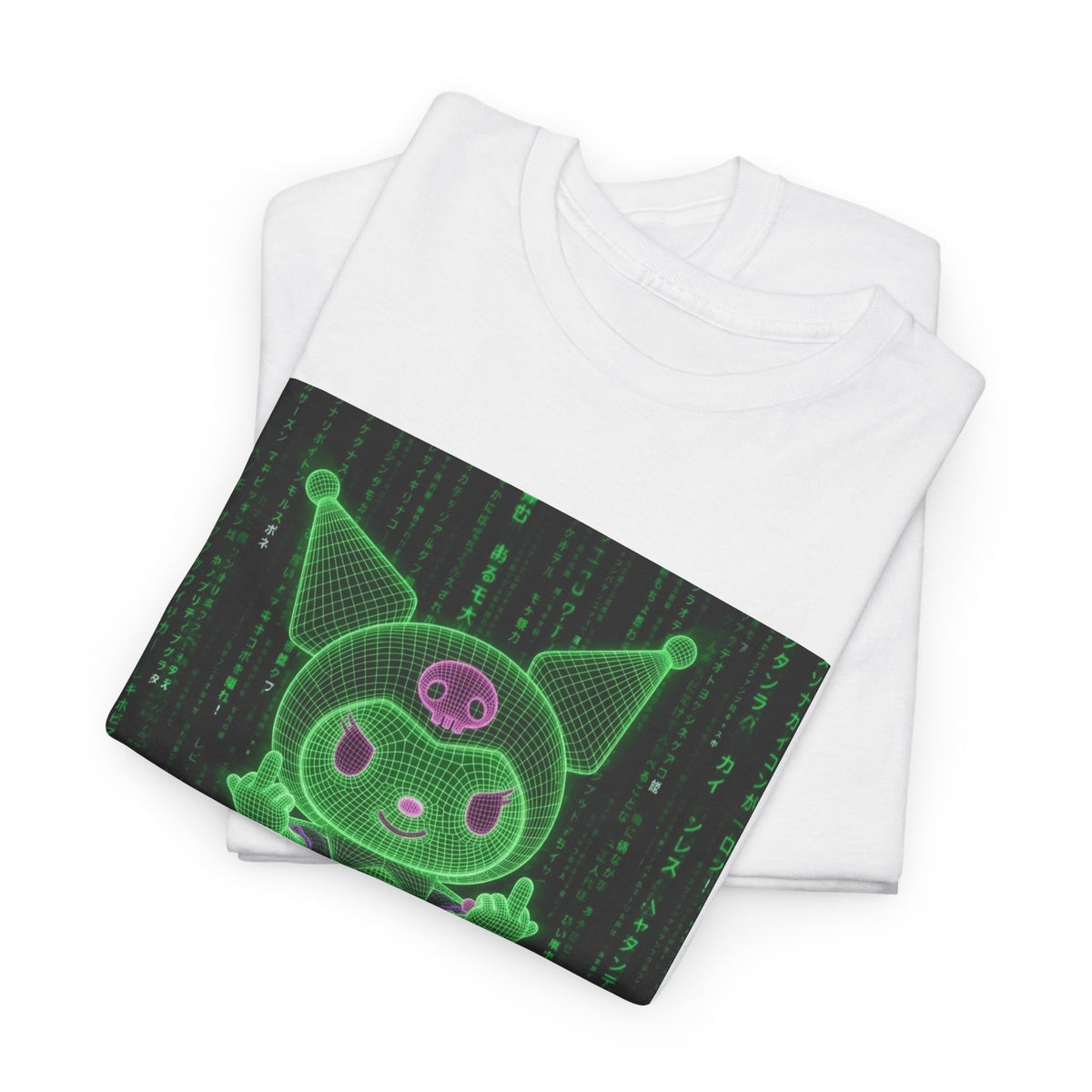 Wireframe Kuromi Skater Grinding Matrix Tee