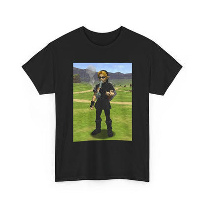 Edgy Dark Link Bong Hit Tee