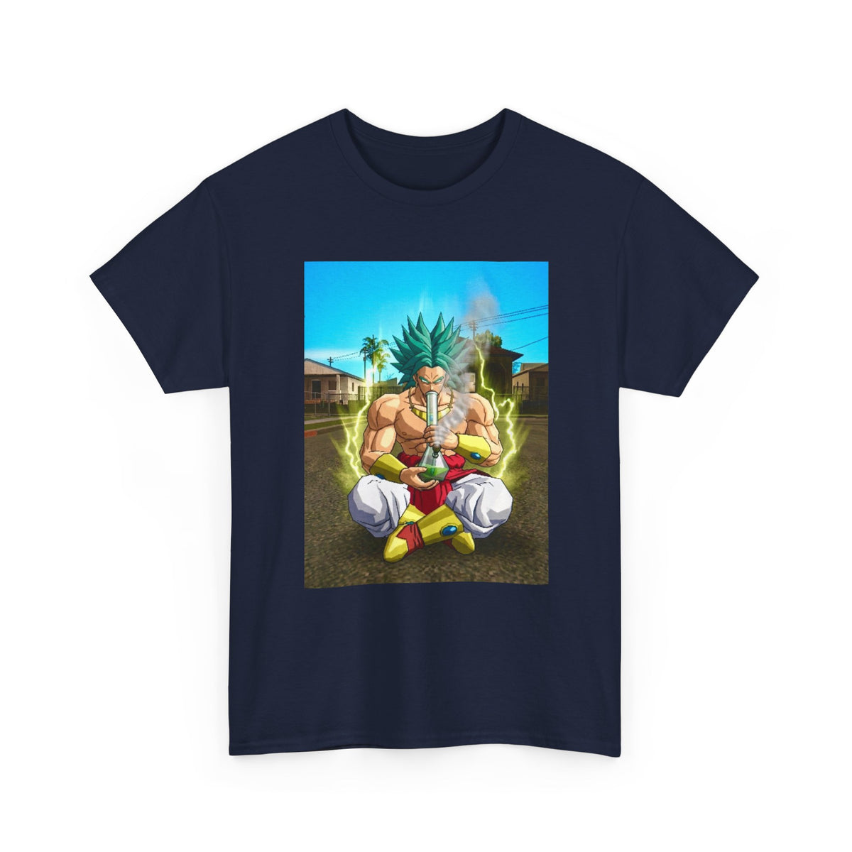 Legendary Saiyan Taking A Bong Rip Tee