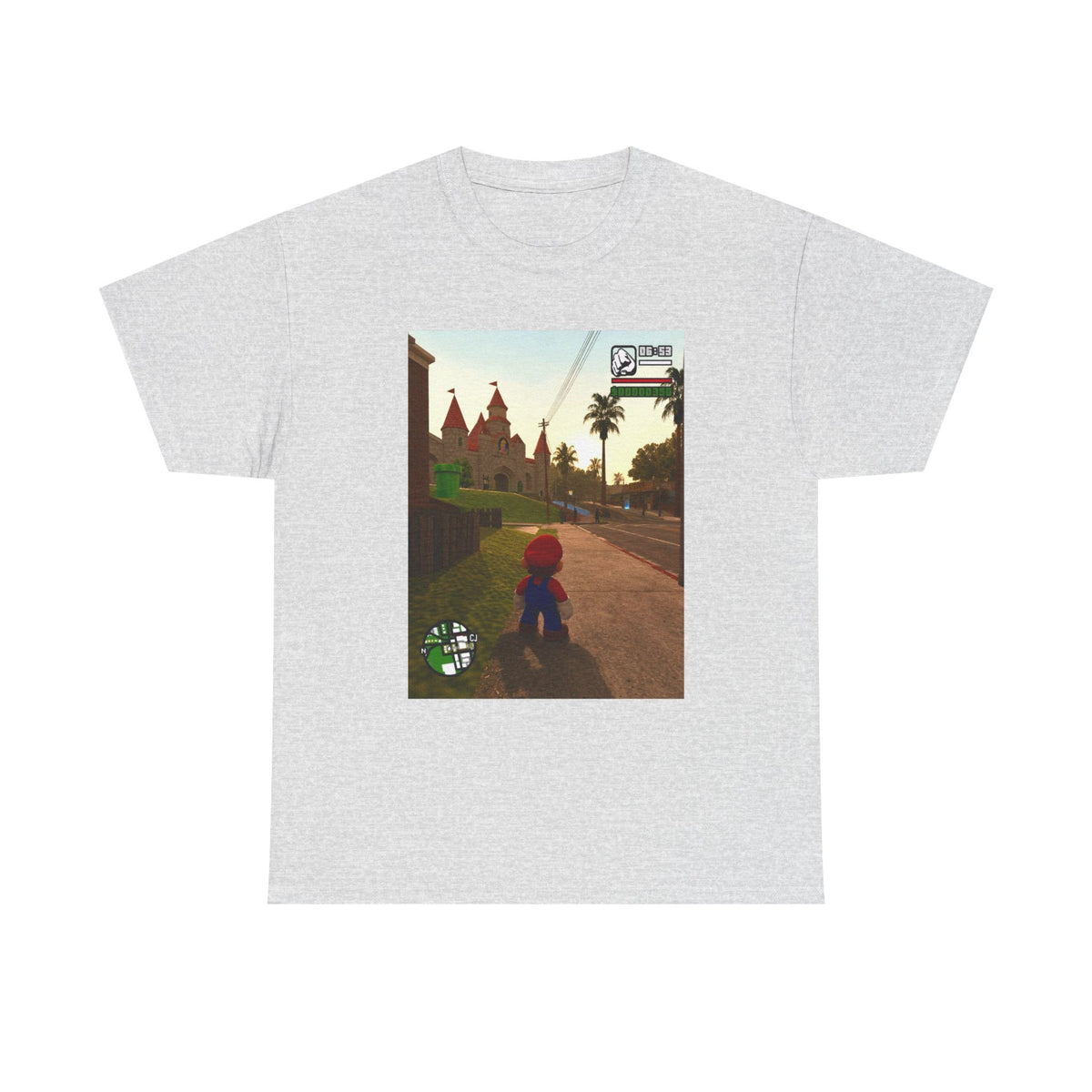 Mario In San Andreas Tee (Design 6)