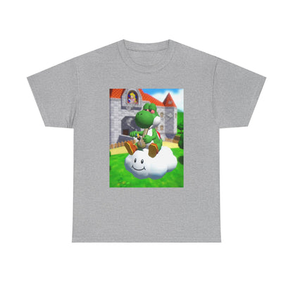 Yoshi Puffing On A Cloud Tee (Design 7)
