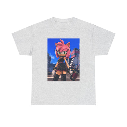 Gothic Amy Rose With Hammer Tee