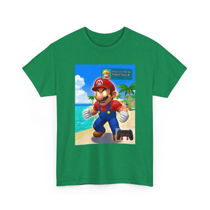 Mario's Plumber Rage Beach Tee