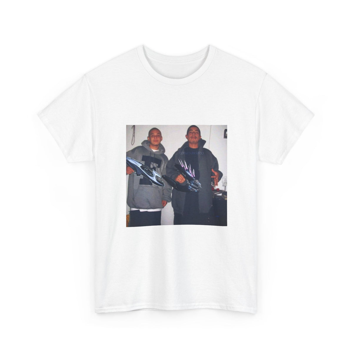 Midnight Leaf Pulse Graphic Tee