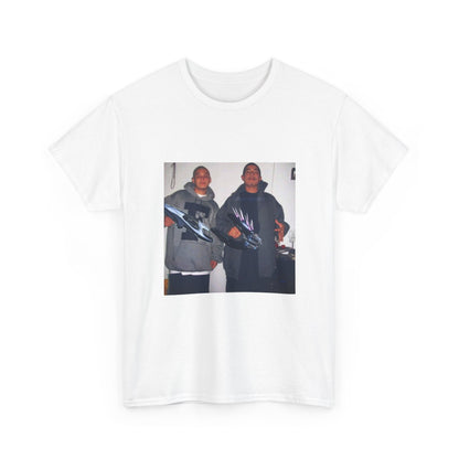 Midnight Leaf Pulse Graphic Tee