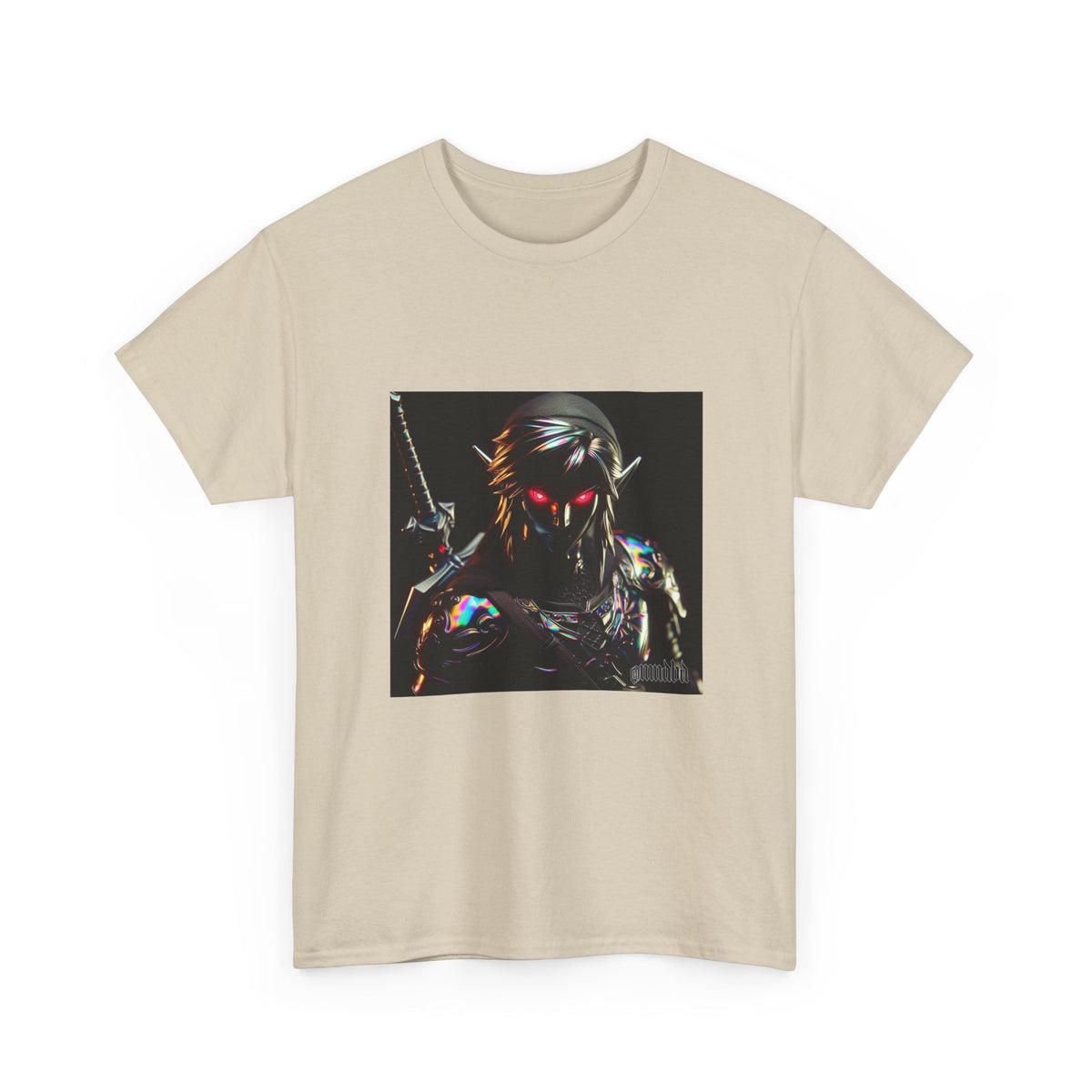 Chromatic Dark Elf Warrior With Red Eyes