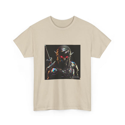 Chromatic Dark Elf Warrior With Red Eyes