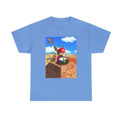 Wing Cap Mario Enjoying The Desert View Tee