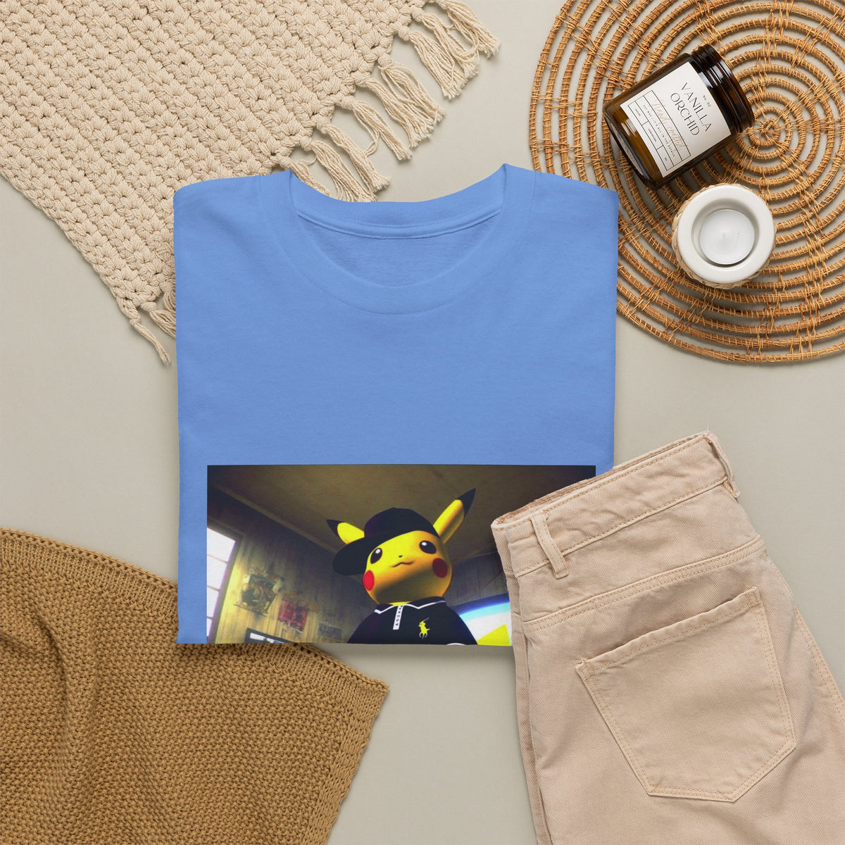 Pikachu Dressed In Streetwear Swag Tee