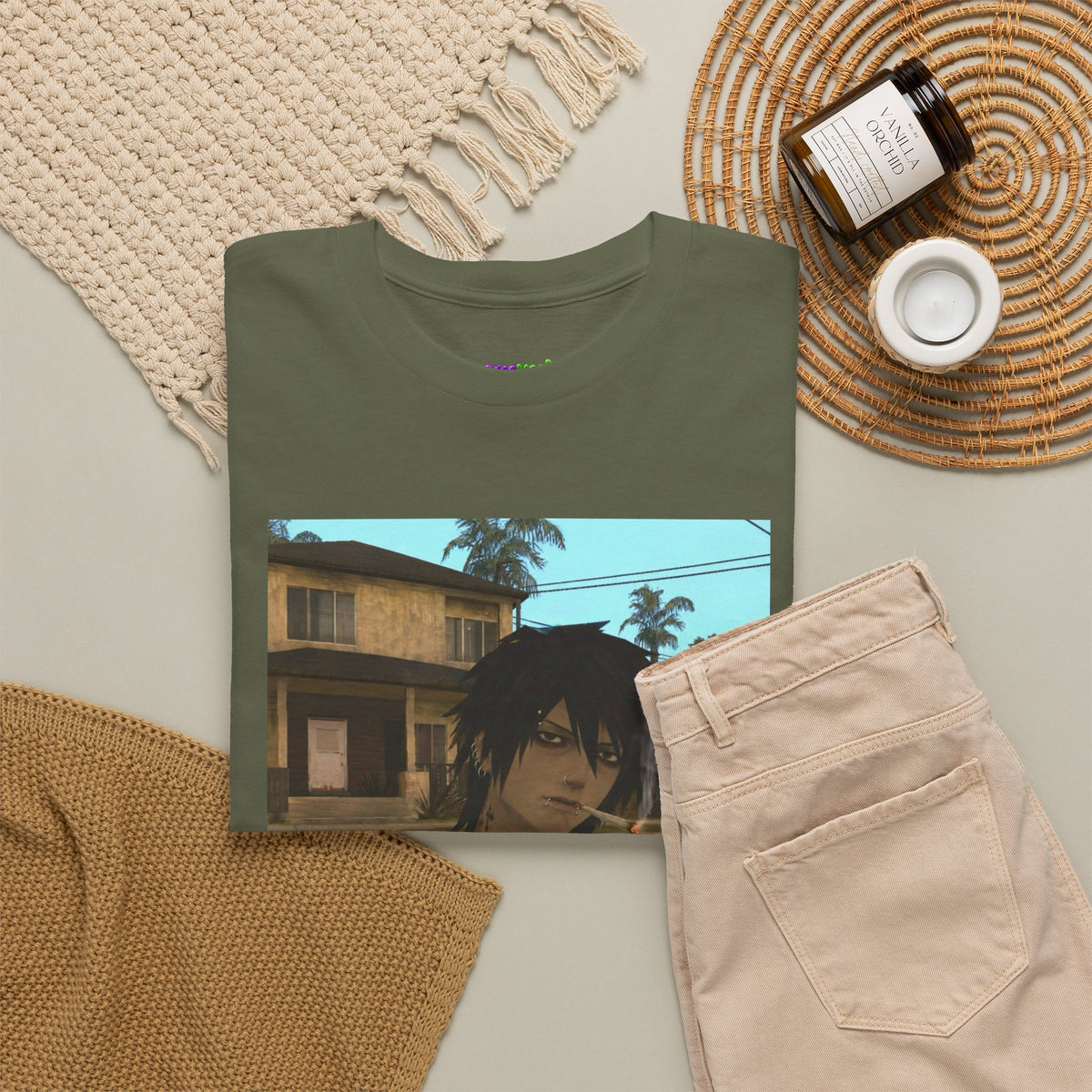 Concrete Bud Graphic Tee