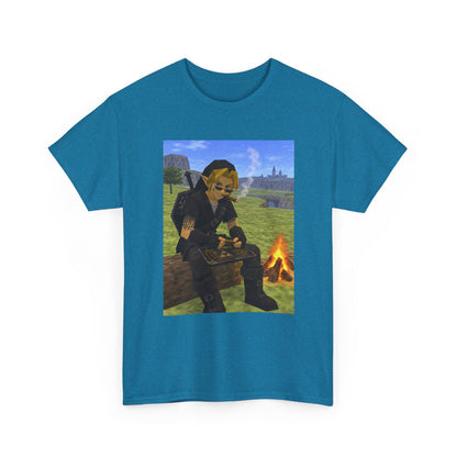 Dark Link Rolling Blunts By The Campfire