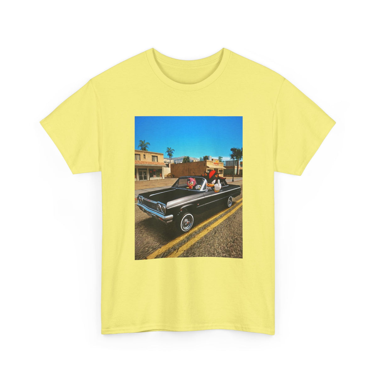 Shadow and Amy Cruising Lowrider Tee
