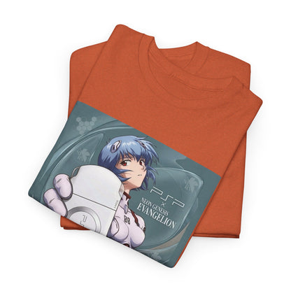 Rei Ayanami Holds PSP Console Tee