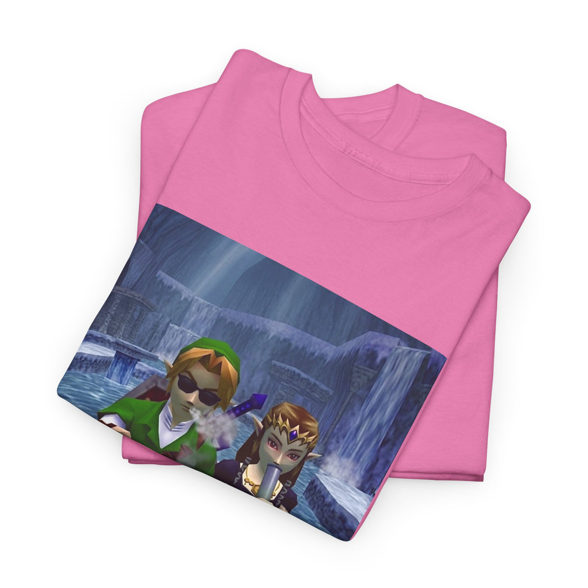 Hyrule Heroes Chilling In Ice Cavern