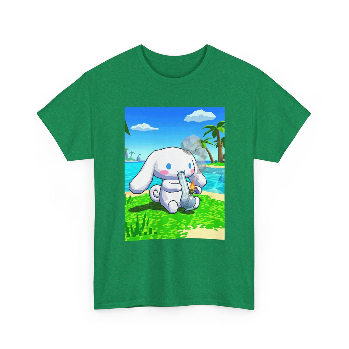 Cinnamoroll Chilling With Bong On Island