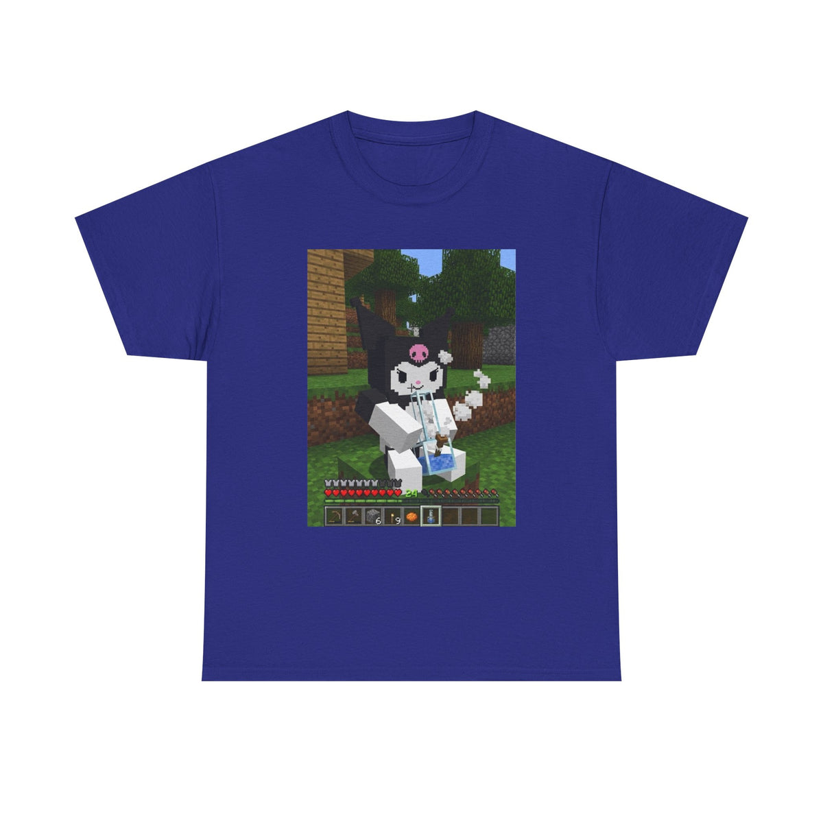 Pixel Kuromi Smoking Bong In Minecraft