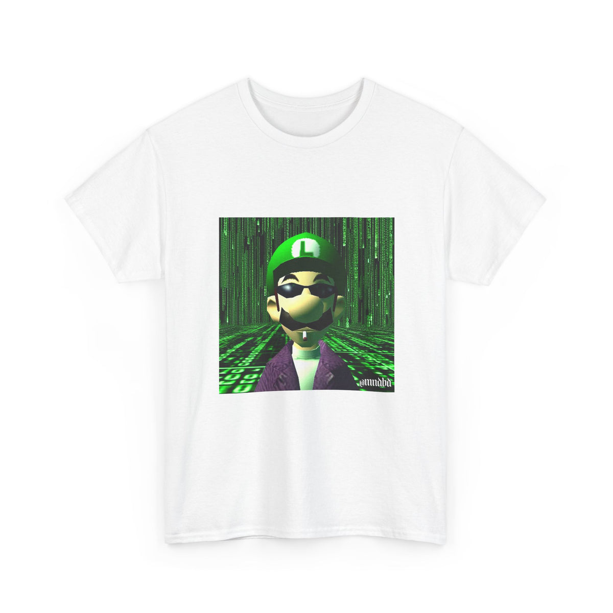 Matrix Luigi Smoking In The Glitch